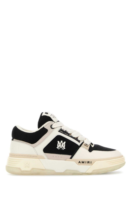 Two-tone leather and fabric MA-1 sneakers AMIRI (AMFOSR1097)