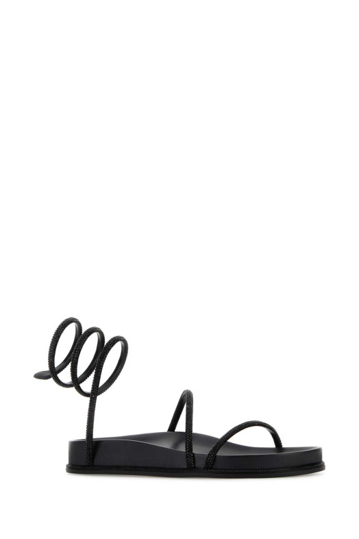 Embellished fabric Cleo sandals RENE CAOVILLA (C11342020R001V050)