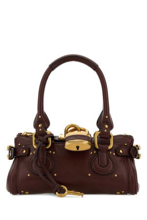 Chocolate small Paddington handbag CHLOE (CH26SS805P75)
