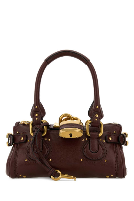 Chocolate small Paddington handbag CHLOE (CH26SS805P75)