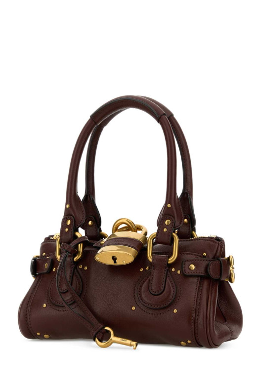 Chocolate small Paddington handbag CHLOE (CH26SS805P75)