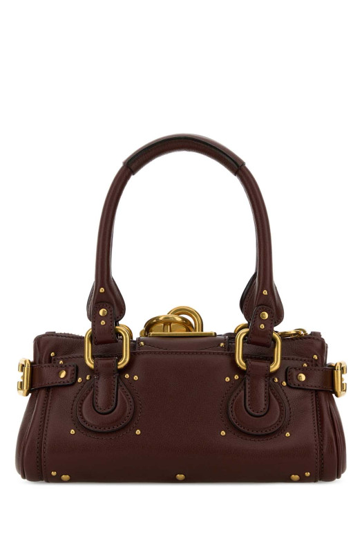 Chocolate small Paddington handbag CHLOE (CH26SS805P75)
