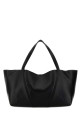 Black leather East-West ChloÃ© Spin shopping bag CHLOE (CH26SS814N84)