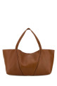 Caramel leather East-West ChloÃ© Spin shopping bag CHLOE (CH26SS814N84)