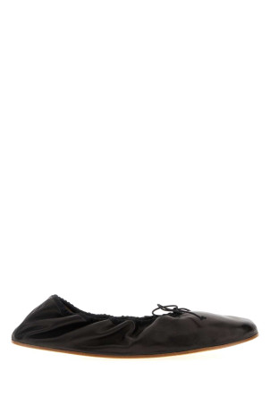 Black nappa leather ballerinas Black THE ROW (F1637N66)