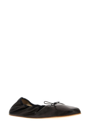 Black nappa leather ballerinas Black THE ROW (F1637N66)