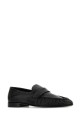 Black leather loafers Black THE ROW (F2018SN60)