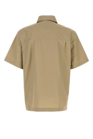 Cappuccino jersey S/S Postal Zip Shirt CARHARTT WIP (I036189)