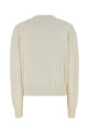 Ivory stretch viscose blend cardigan Black JIL SANDER (J02HP0054J18365)