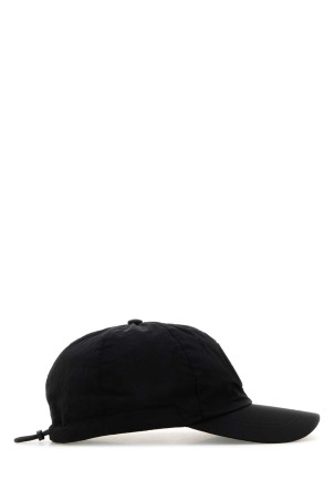 Black nylon baseball cap Black STONE ISLAND (L1S159100011S0076)