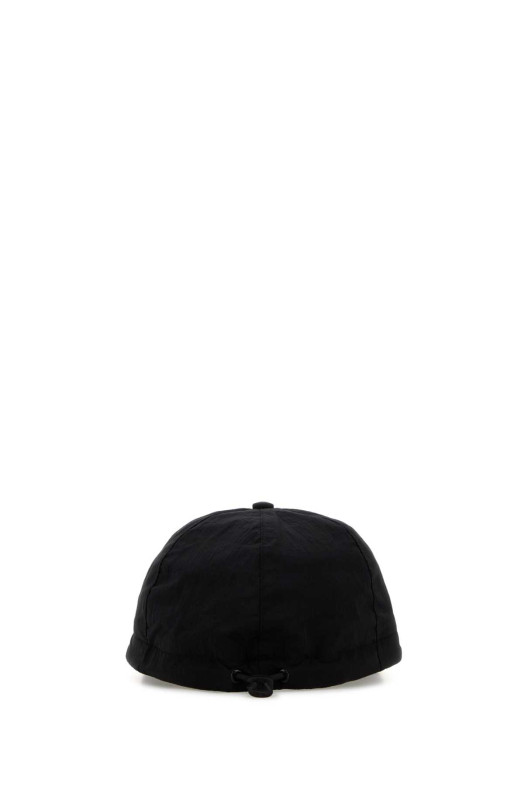 Black nylon baseball cap Black STONE ISLAND (L1S159100011S0076)