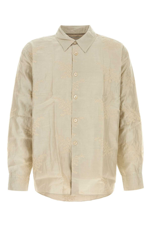 Embroidered jersey oversize shirt OUR LEGACY (M2262BC)