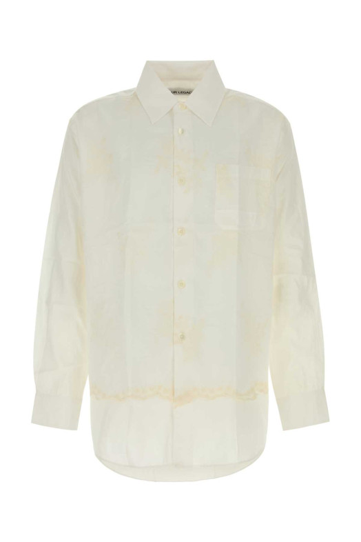 White cotton oversize shirt OUR LEGACY (M2262VIC)