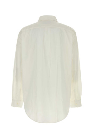White cotton oversize shirt OUR LEGACY (M2262VIC)