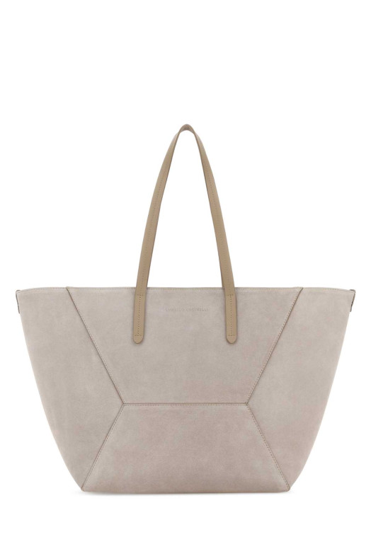 Dove grey shopping bag BRUNELLO CUCINELLI (MBDLB2571)