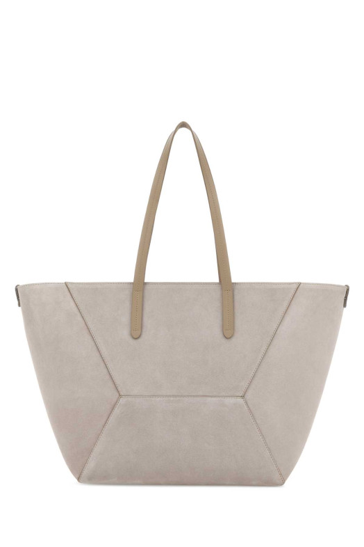 Dove grey shopping bag BRUNELLO CUCINELLI (MBDLB2571)