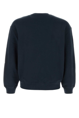 Navy blue cotton sweatshirt MAISON KITSUNE (PM00304KM0341)