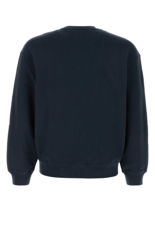 Navy blue cotton sweatshirt MAISON KITSUNE (PM00304KM0341)