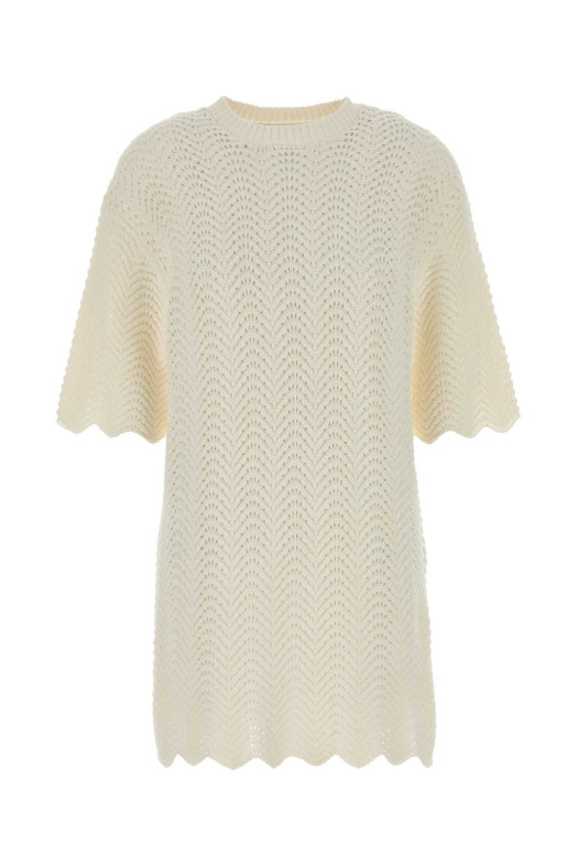 Ivory crochet Wafa dress Beige LOULOU DE SAISON (WAFA)
