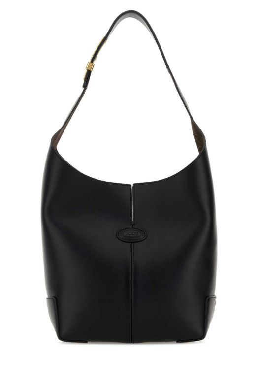 Black leather bucket bag BLUE TOD'S (XBWDBMS0200UCT)