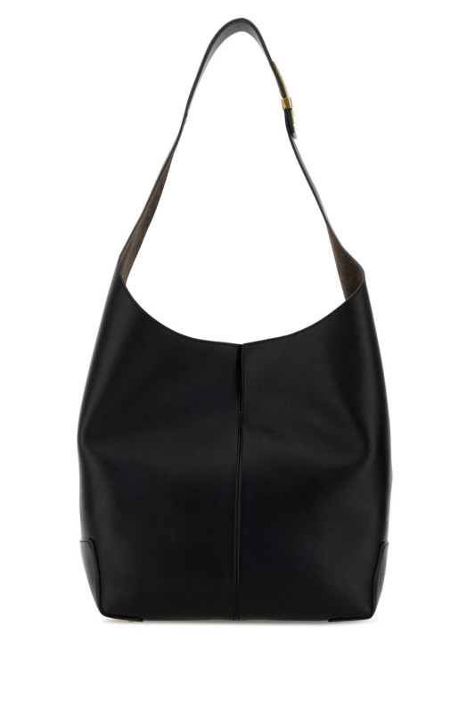 Black leather Tod s Di Bag Folio bucket bag BLUE TOD'S (XBWDBMS0400UCT)