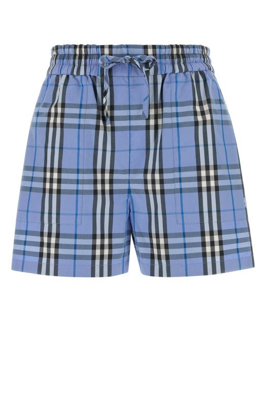 Embroidered poplin shorts BURBERRY (8126539)