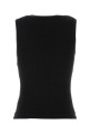 Black stretch cotton blend tank top Black AGOLDE (A73681260)