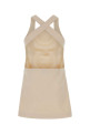 Ivory canvas mini dress MIU MIU (MF6345SOOO19TA)
