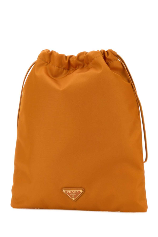 Orange fabric pouch PRADA (1NK0012HG6)