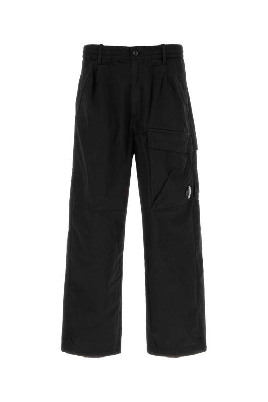 Black cotton cargo pant Black C.P. COMPANY (20CMPA126A110325G)
