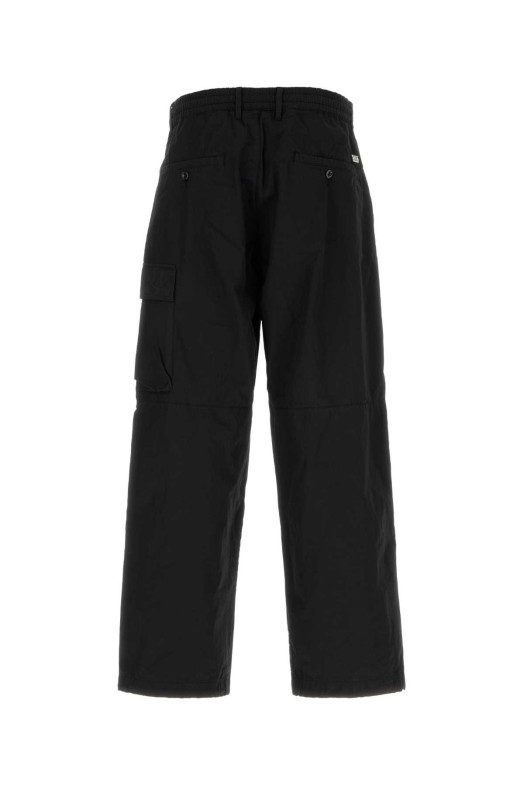 Black cotton cargo pant Black C.P. COMPANY (20CMPA126A110325G)
