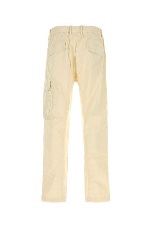 Cream stretch cotton cargo pant C.P. COMPANY (20CMPA135A005694G)
