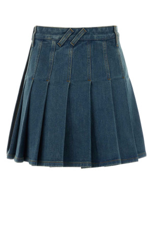 Спідниця зі стрейч-деніму BURBERRY (8120860)