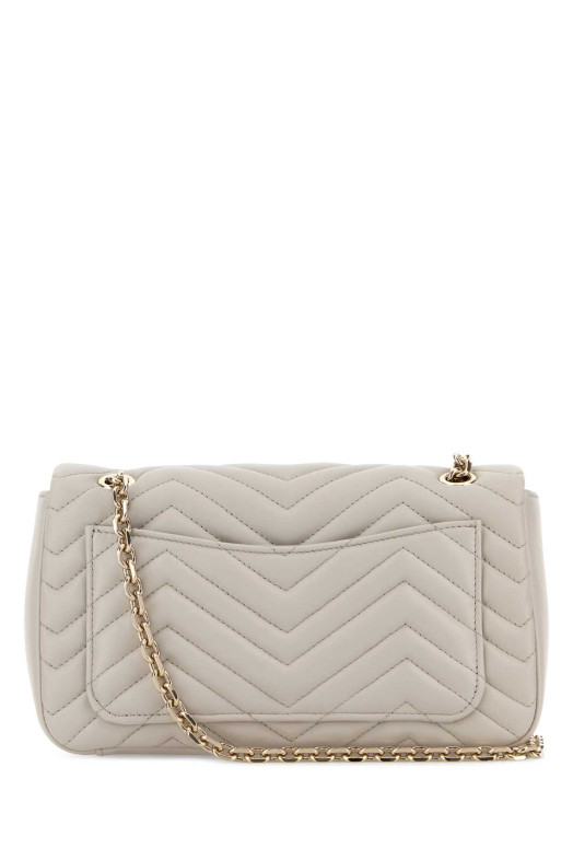 Chalk nappa leather medium GG Marmont shoulder bag GUCCI (837267AAE38)