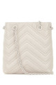 Ivory leather micro GG Marmont bucket bag GUCCI (856404AAFS1)