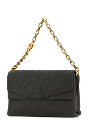 Dark grey leather large shoulder bag GUCCI (857362AAF1J)