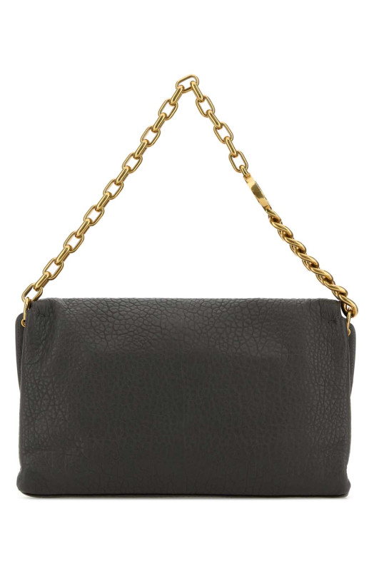 Dark grey leather large shoulder bag GUCCI (857362AAF1J)