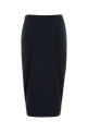 Midnight blue stretch crepe skirt VALENTINO GARAVANI (8B0RAEZ7A96)