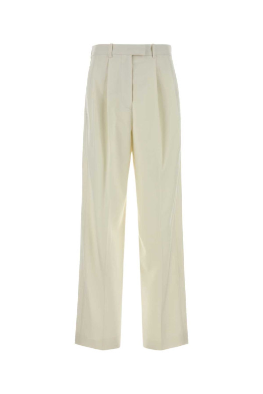 Ivory wool blend pant White GIVENCHY (BW51AH10Q0)