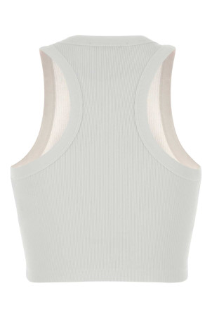 White stretch cotton crop-top White GIVENCHY (BW70G7P7BR)