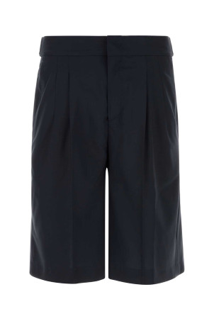 Navy blue wool bermuda shorts PT TORINO (CBBSN6BC0FWDZI56)