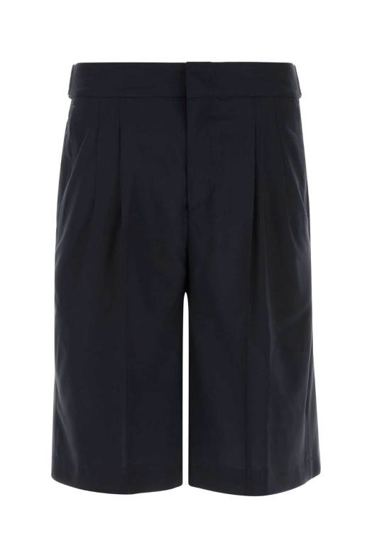 Navy blue wool bermuda shorts PT TORINO (CBBSN6BC0FWDZI56)