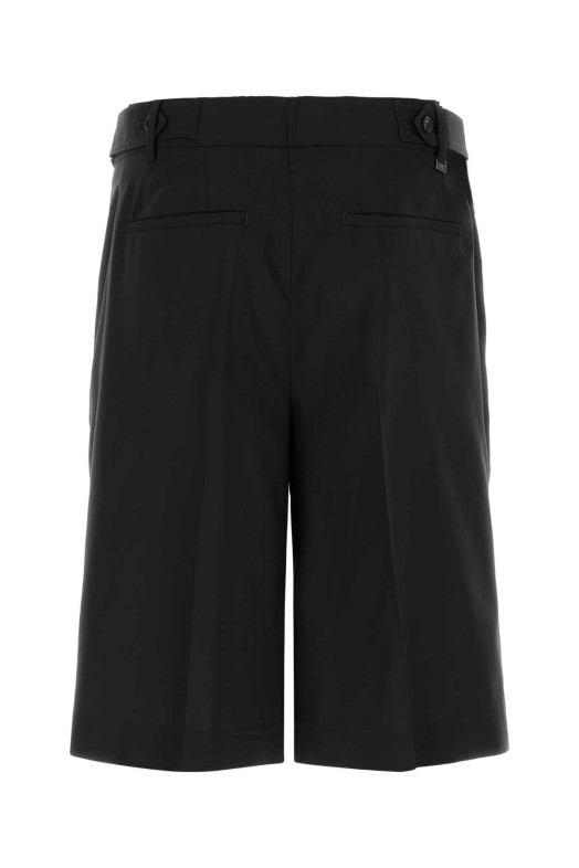 Black wool bermuda shorts PT TORINO (CBBSN6BC0FWDZI56)