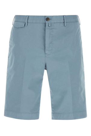 Light-blue stretch cotton bermuda shorts PT TORINO (CBBTKCZ00CL1PU42)
