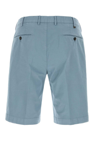 Light-blue stretch cotton bermuda shorts PT TORINO (CBBTKCZ00CL1PU42)