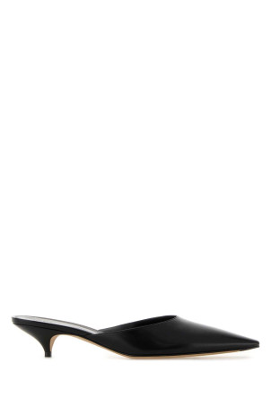 Black leather Lisa mules Black THE ROW (F1833SL1)