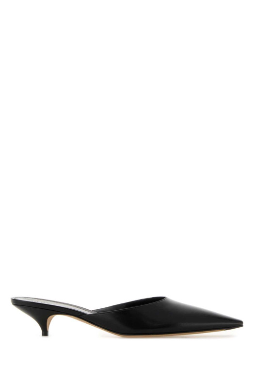 Black leather Lisa mules Black THE ROW (F1833SL1)
