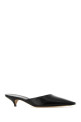 Black leather Lisa mules Black THE ROW (F1833SL1)