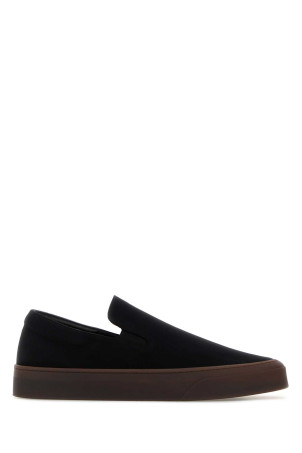 Black fabric MH slip ons THE ROW (F2148WS1)