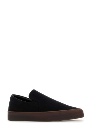 Black fabric MH slip ons THE ROW (F2148WS1)